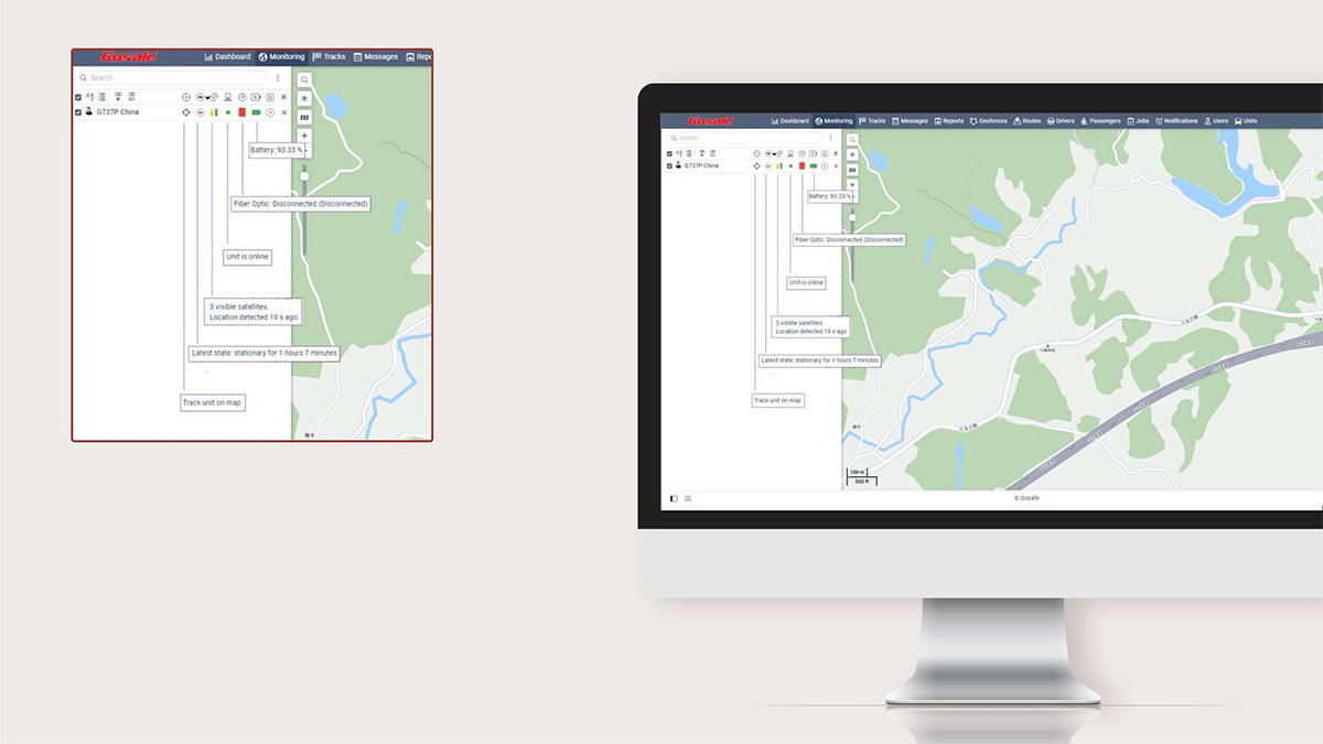 Live Monitoring - Offender Tracking System